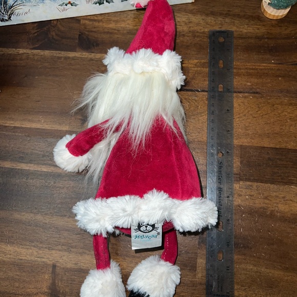 Jellycat Berry Santa Medium Red outfit Red Bows Plush Stuffed Animal - Picture 3 of 4